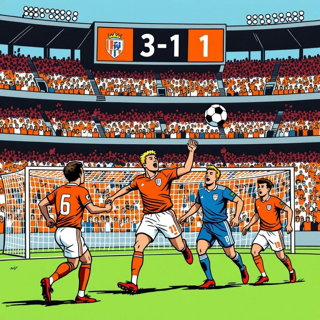 oranje schakelt snel naar groepswinst na vroege domper voor tunesië
