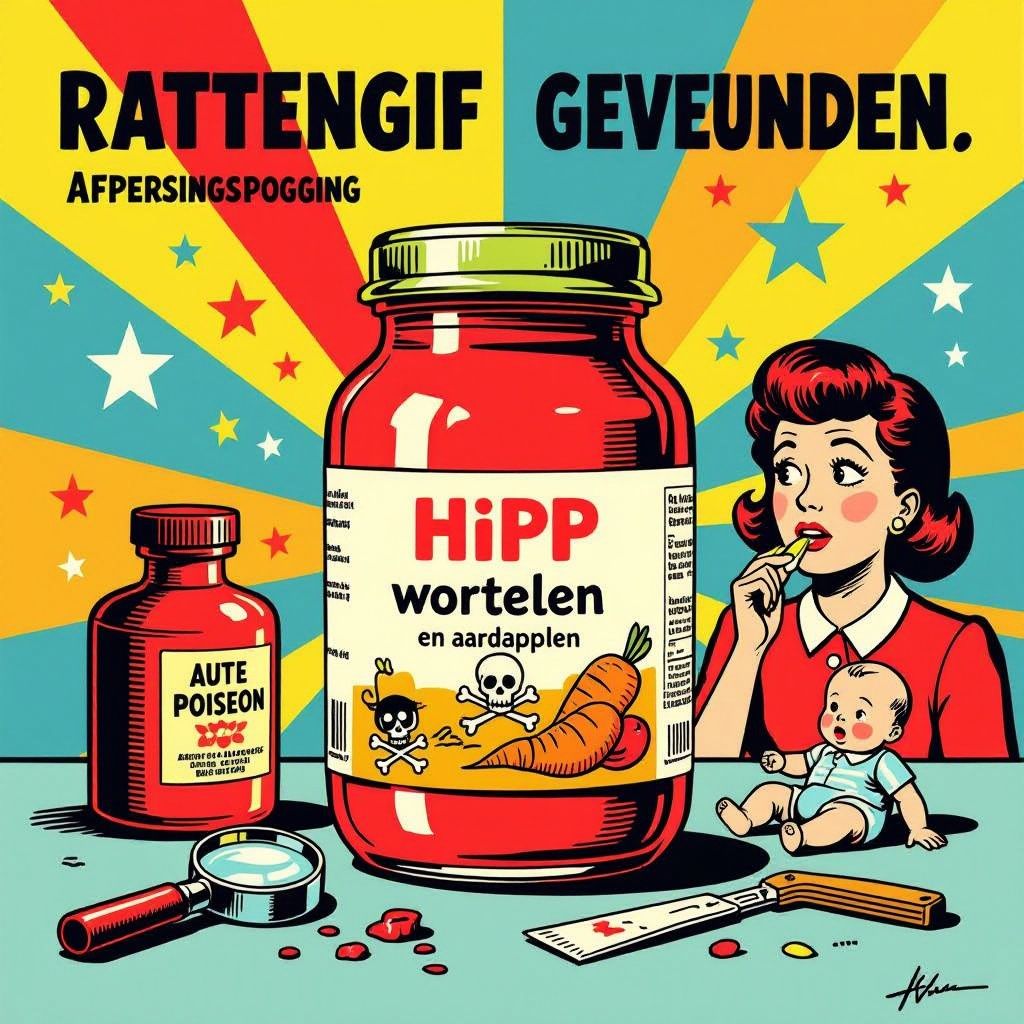 rattengif gevonden in HiPP babyvoeding in oostenrijk, mogelijke afpersingspoging