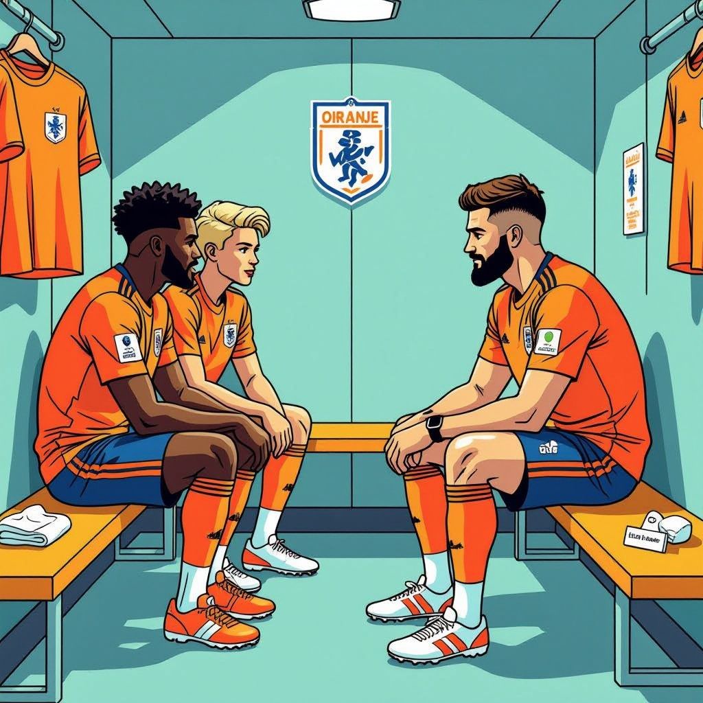 oranje staat achter gakpo: emotionele steun en keuze om te blijven