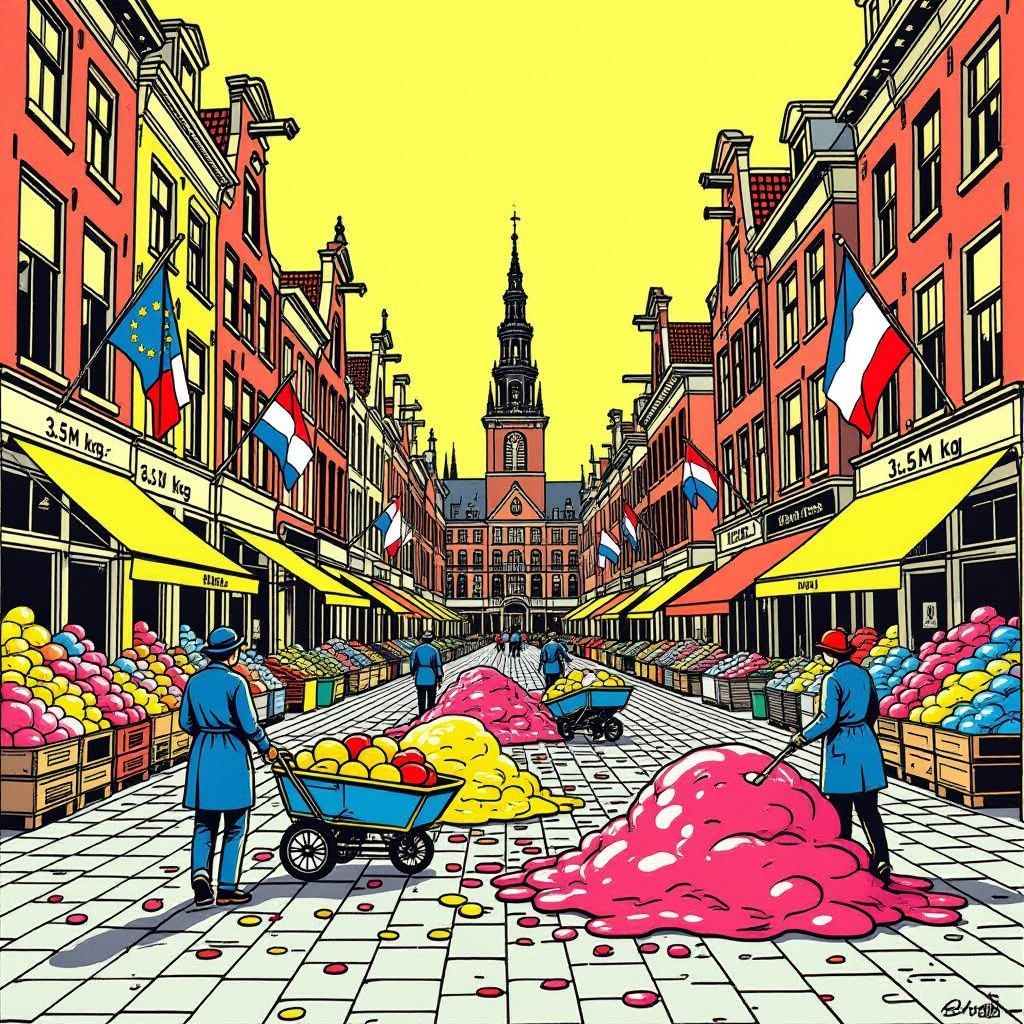 nl wil europa laten stoppen met plastic kauwgom