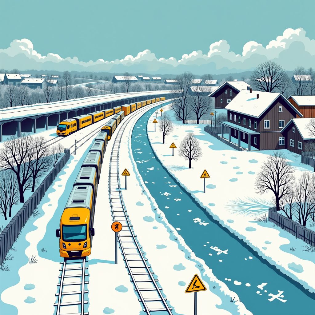 code geel voor heel nederland vanwege sneeuw en gladheid