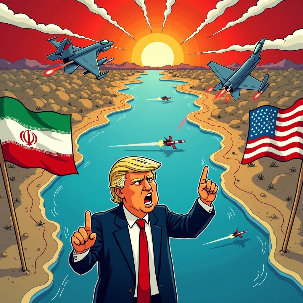 trump waarschuwt iran voor ultieme escalatie na neergeschoten f-15e