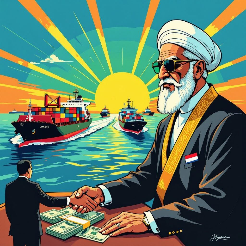 Iran opent cruciale zeestrategie na dreiging en diplomatie