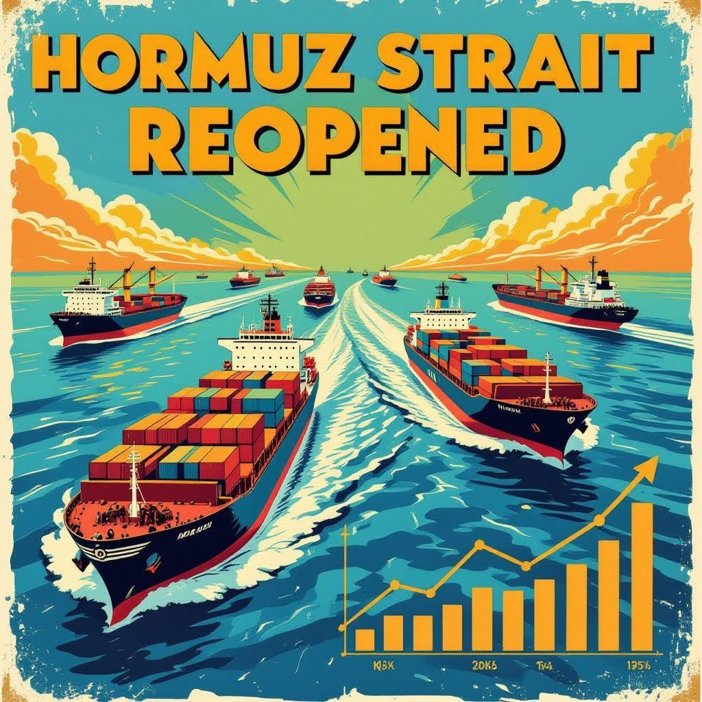 olierally na heropening van de hormuzstraat