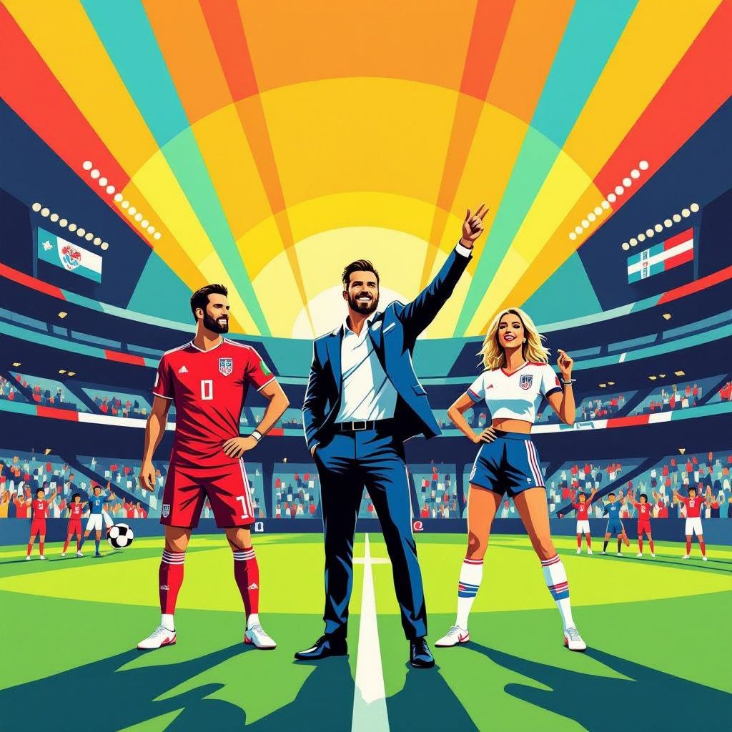 world cup kicks off in $5 billion stadium as usa takes early lead