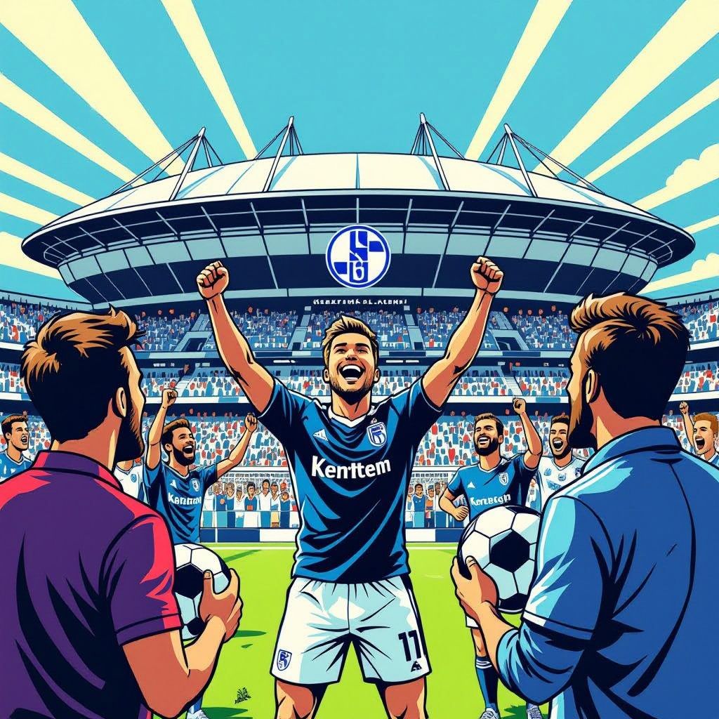 schalke 04 keert terug naar de bundesliga onder leiding van youri mulder