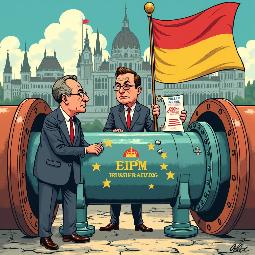 hongarije zet eu-lening van €90 miljard aan oekraïne on hold om olie via druzhba