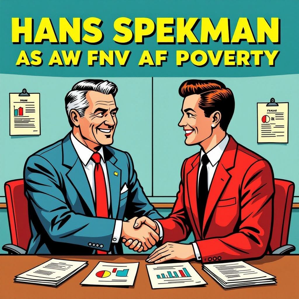 hans spekman neemt roer over bij fnv met een missie tegen armoede