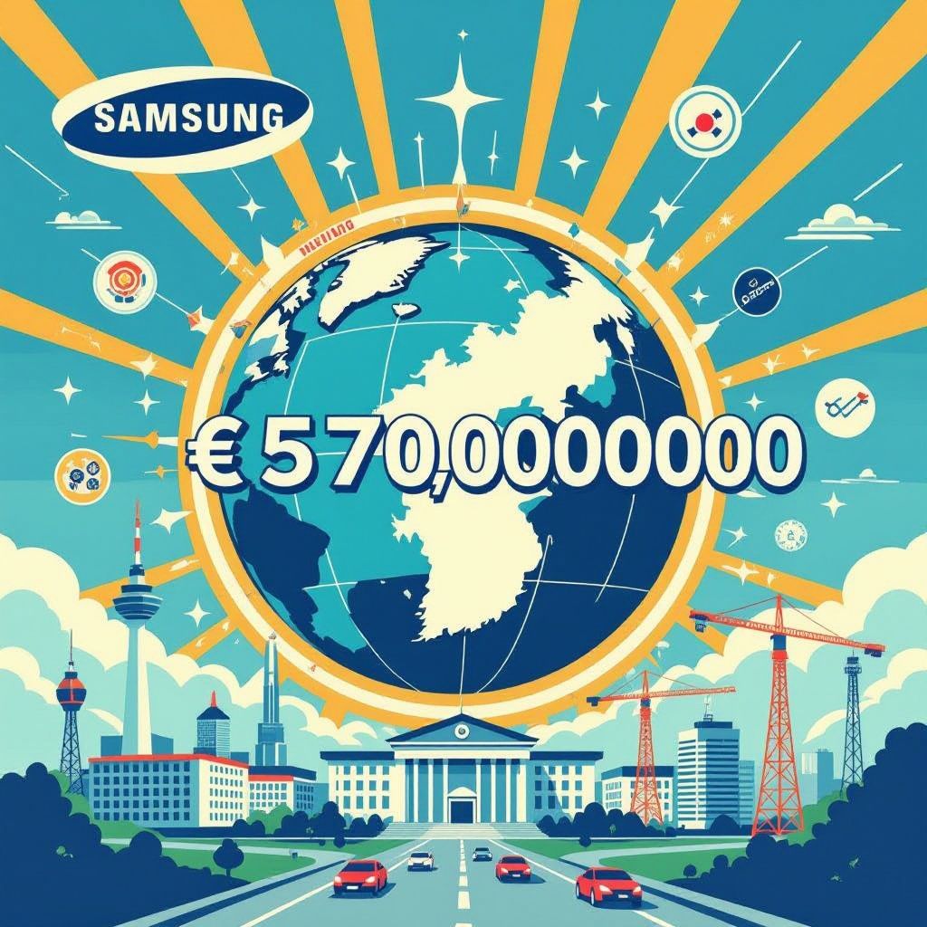 samsung sleept zuid-korea in nieuwe AI-wedloop met €570 miljard plan