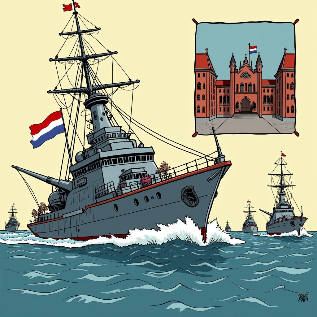 nieuw vertrek van de ruyter ondanks kapot hoofdkanon trekt vragen over paraatheid