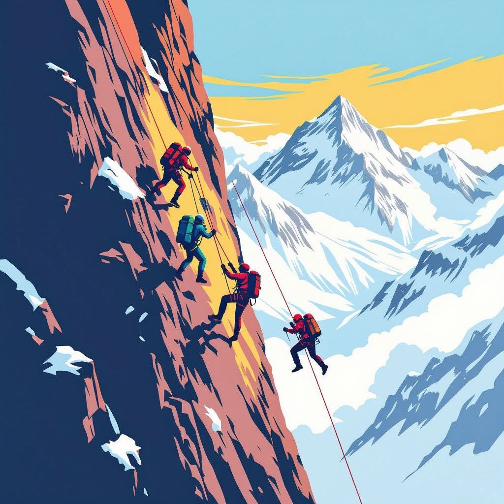 drama op de noordwand: drie alpinisten sterven bij val van 400 meter