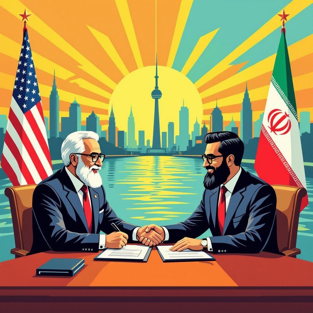 doorbraak in us-iran onderhandelingen brengt vredesakkoord binnen handbereik