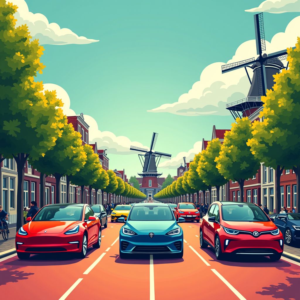 één op de vijf auto's rijdt nu op stroom