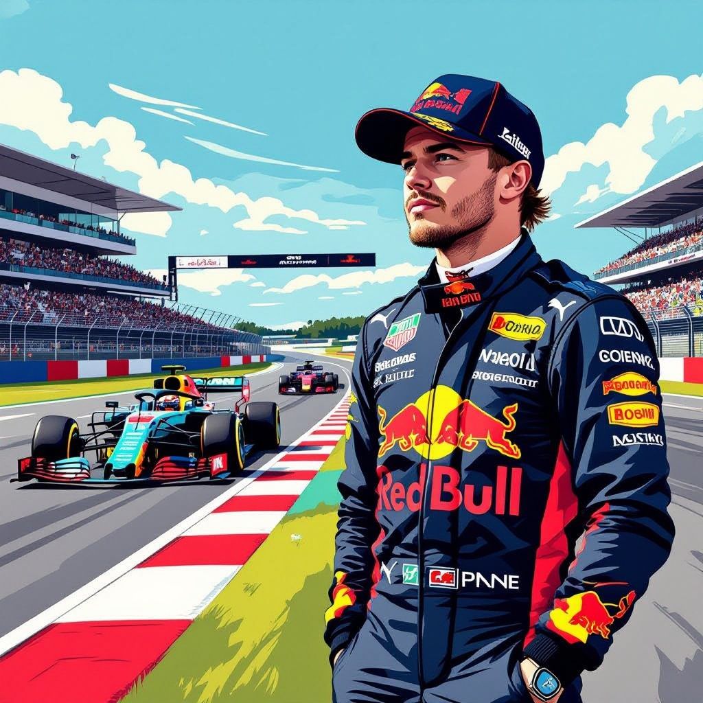 verstappen worstelt weer met red bull rb22 tijdens barca-trainings