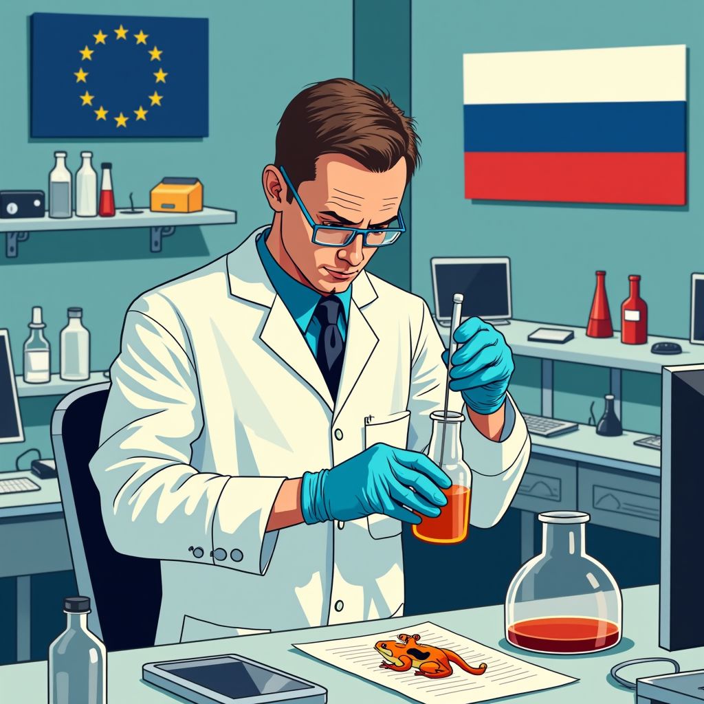 europese laboratoria ontdekken exotisch gif in lichaam van navalny