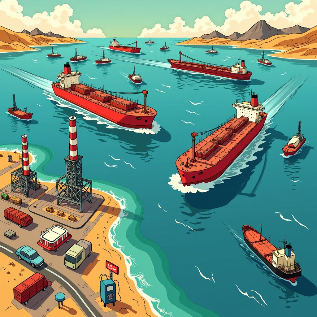 olietaankers wijken massaal uit rond hormuz