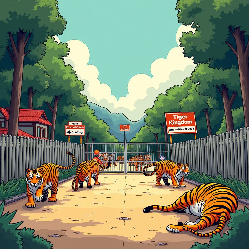 meer dan zeventig tijgers dood in thaise toeristenattractie door snelverspreidend virus