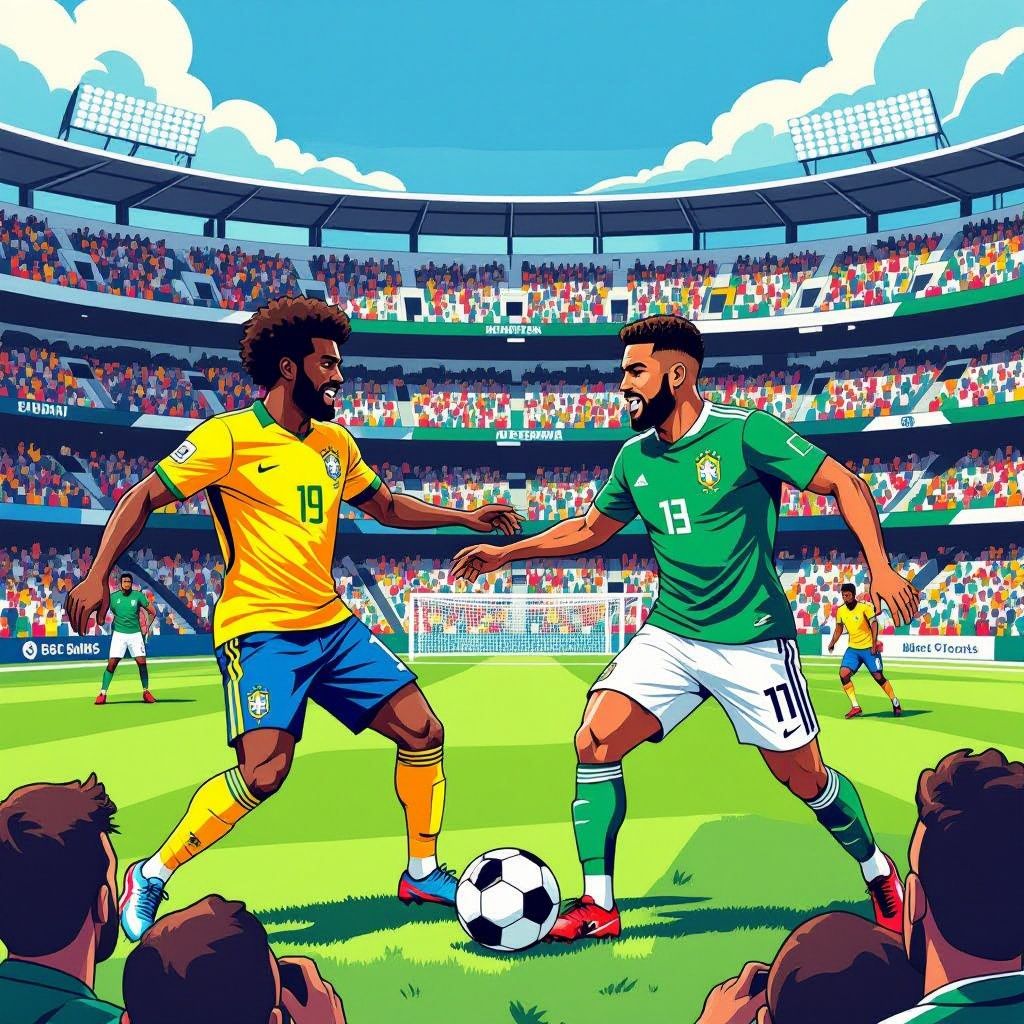 brazilië en marokko botsen in nieuw jersey zonder neymar