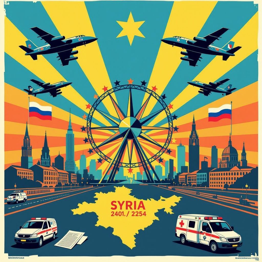 eu roept onmiddellijk staakt‑het‑vuren in syrie na recente luchtaanvallen