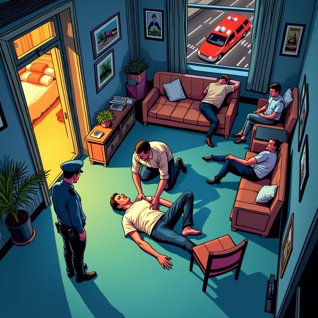 man raakt buiten bewustzijn na politie-interventie in oisterwijk