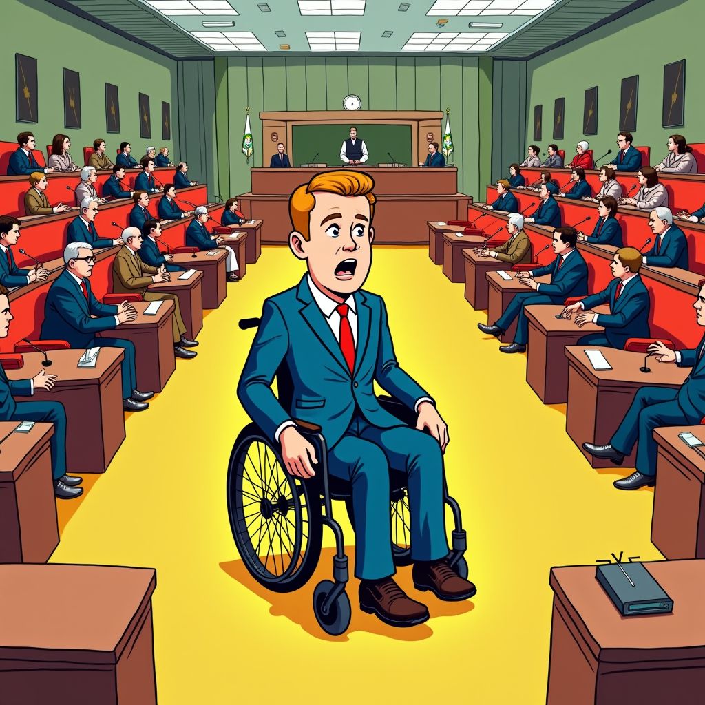 nieuw raadslid in rolstoel breekt stilzwijgen over inclusie