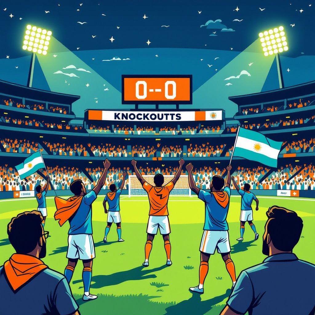 klein land, grote avond: kaapverdië naar knock-outs na 0-0 in houston