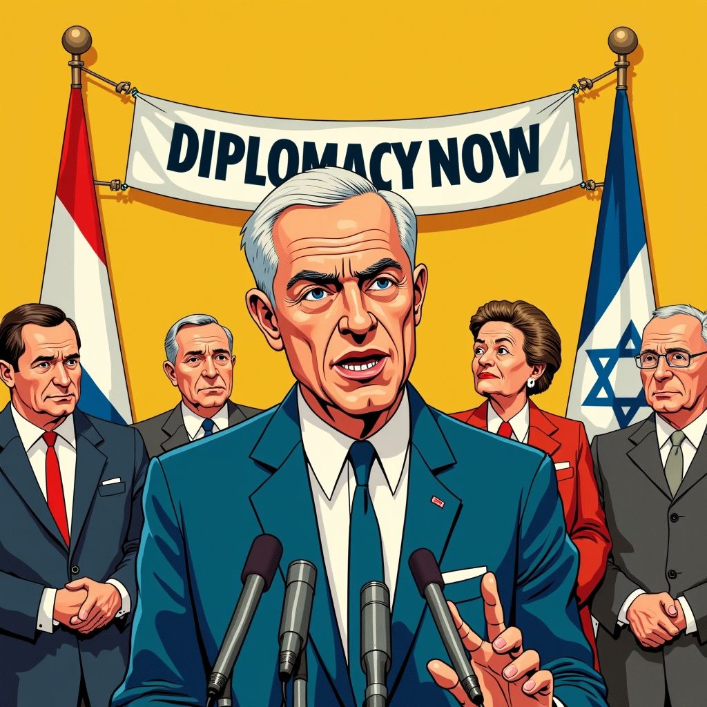 jetten roept op tot rust na aanvallen op iran