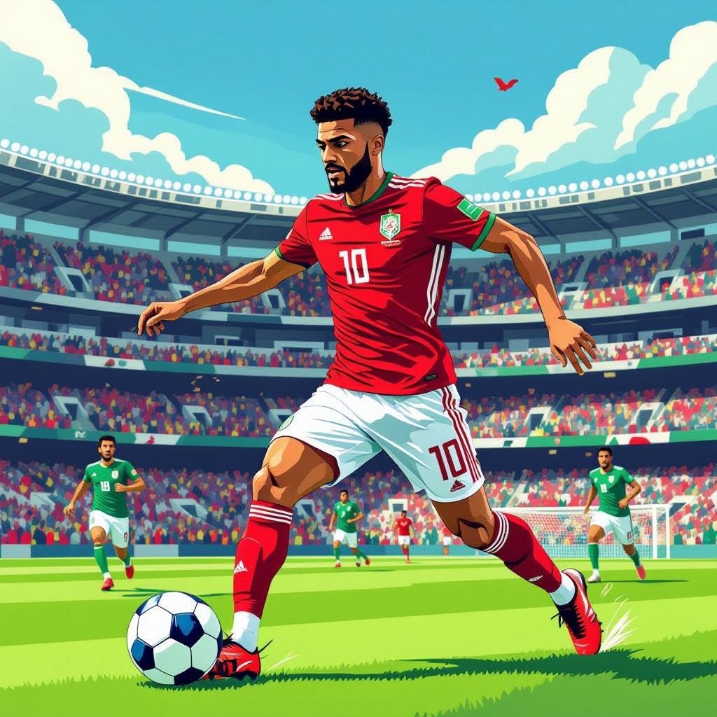 brahim diaz fulfills childhood dream with morocco at world cup