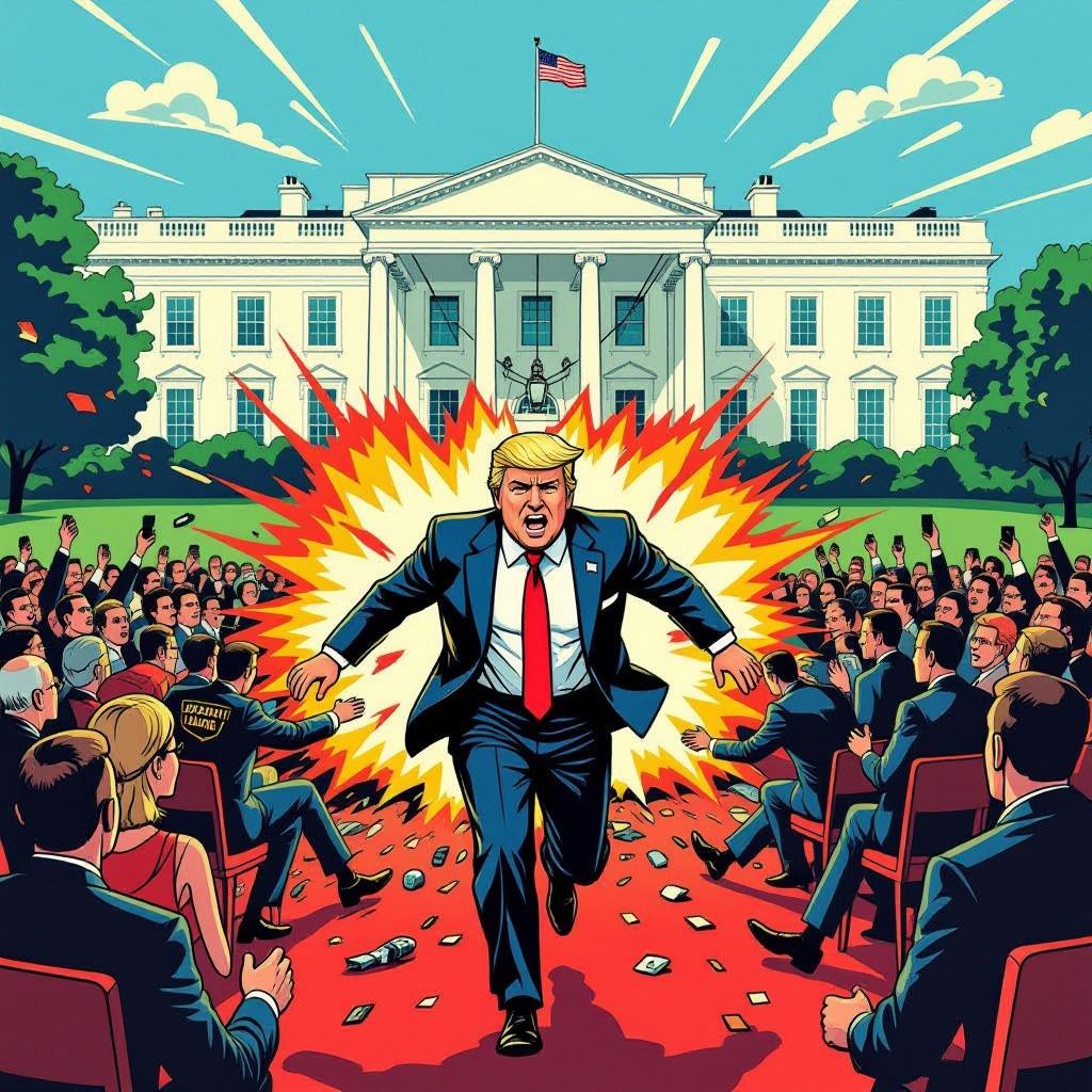 veiligheidscrisis tijdens galadiner: trumps snelle evacuatie werpt vragen op