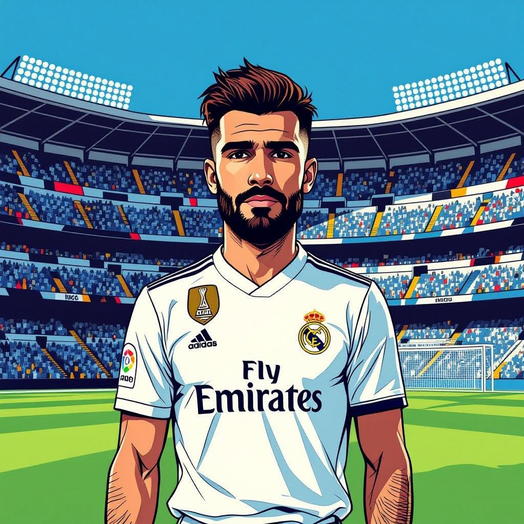 dani ceballos op weg naar terugkeer bij jeugdclub