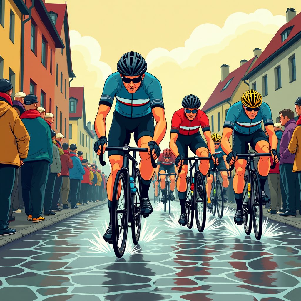 pogačar silences rivals with bold oude kwaremont strike