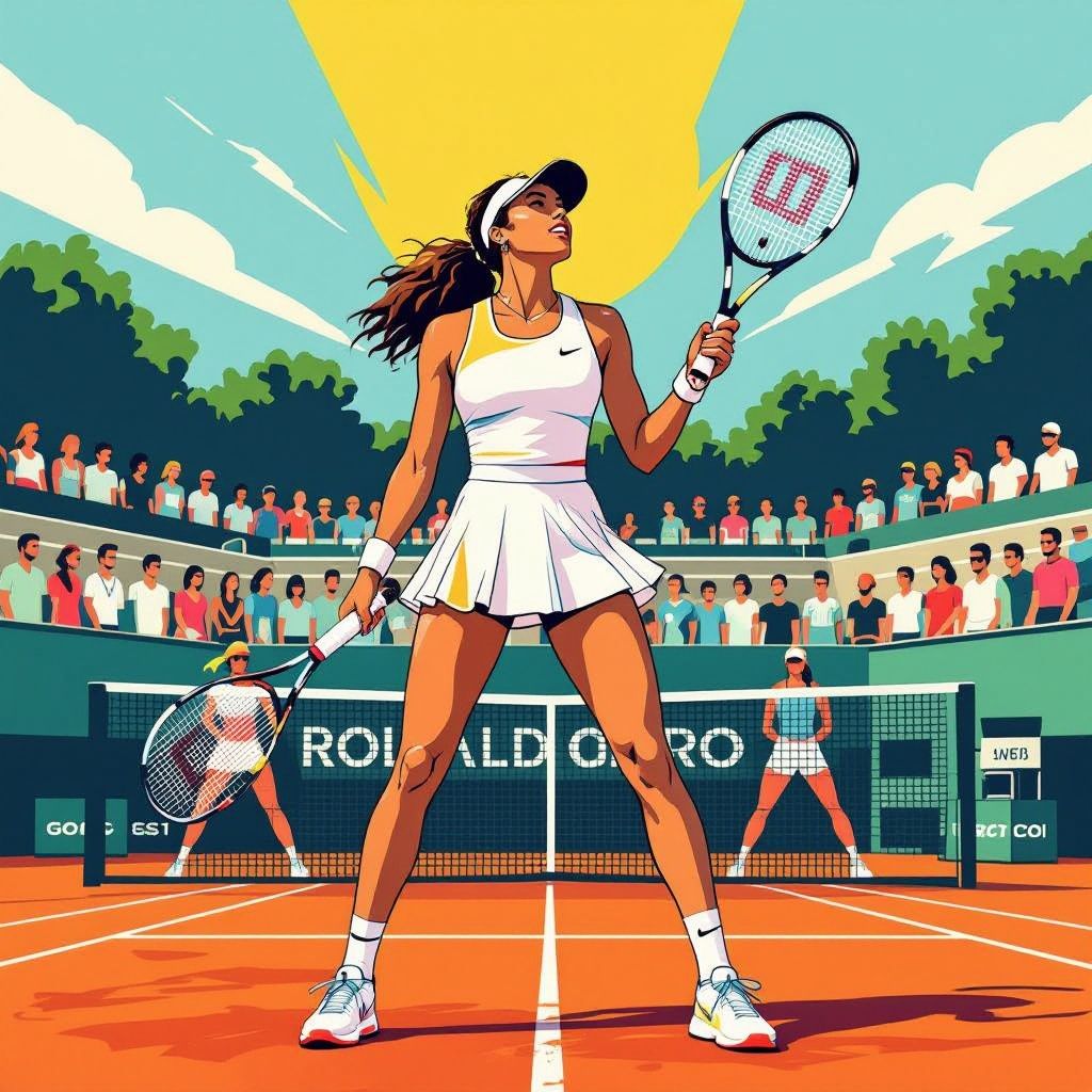 Madison Keys breekt door naar vierde ronde Roland Garros