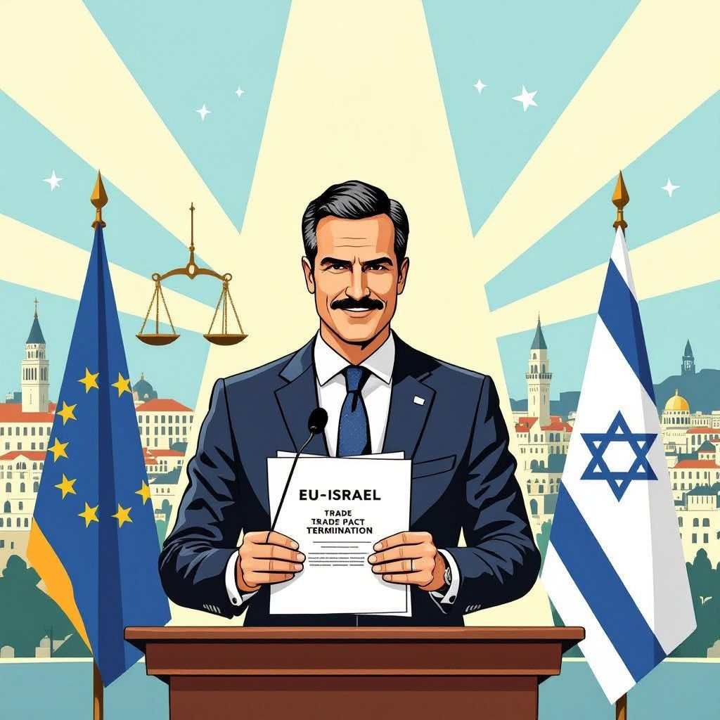 spanje dringt aan op einde aan EU-handelsdeal met israël