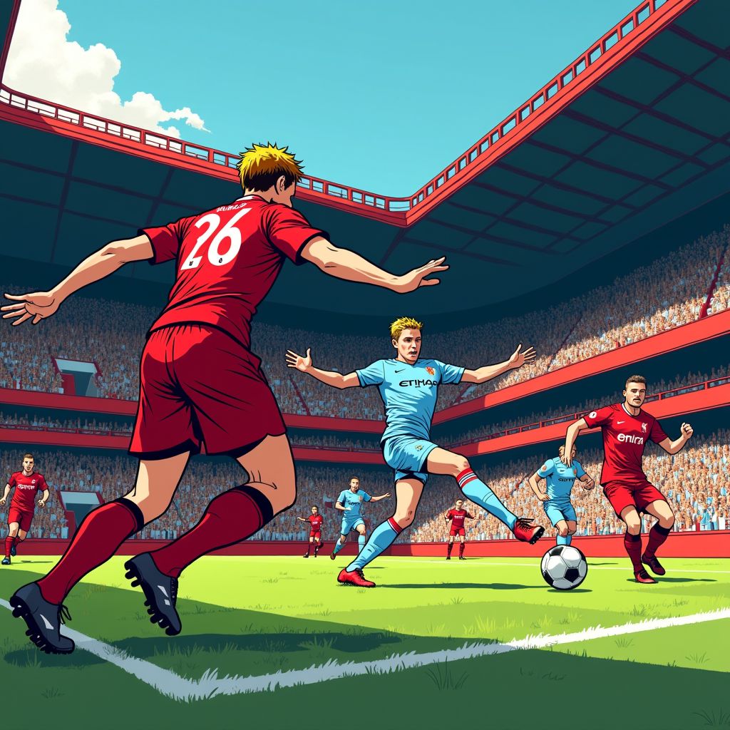 haaland maakt historische penalty na furieuze slotfase op anfield