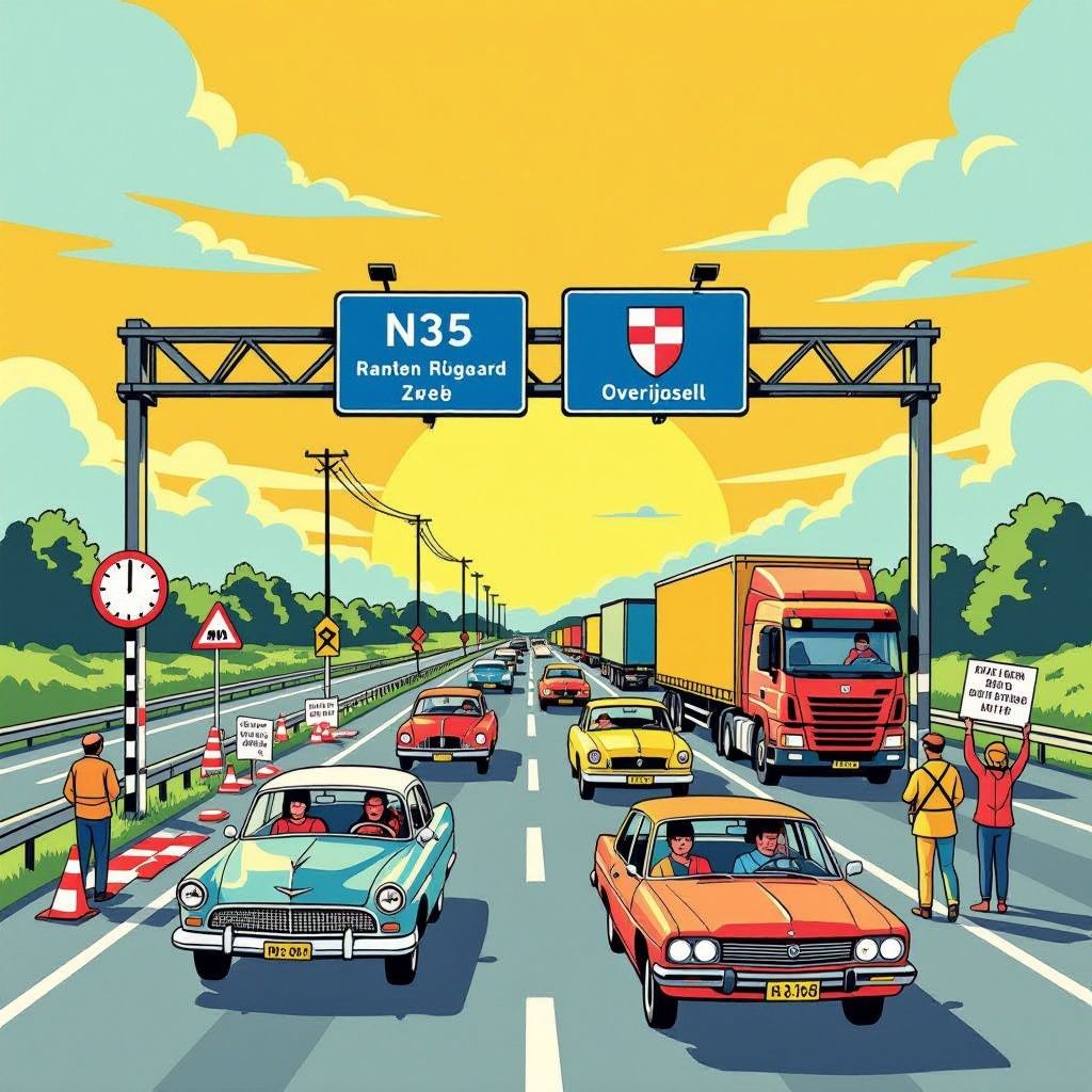 n35-project opnieuw in de wacht: wat dit betekent voor werknemers en vrachtverkeer