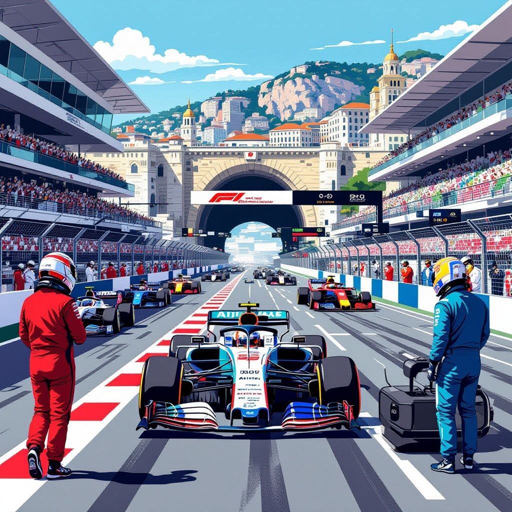veiligheidsalarm in monaco: audi gewaarschuwd, williams betaalt boete