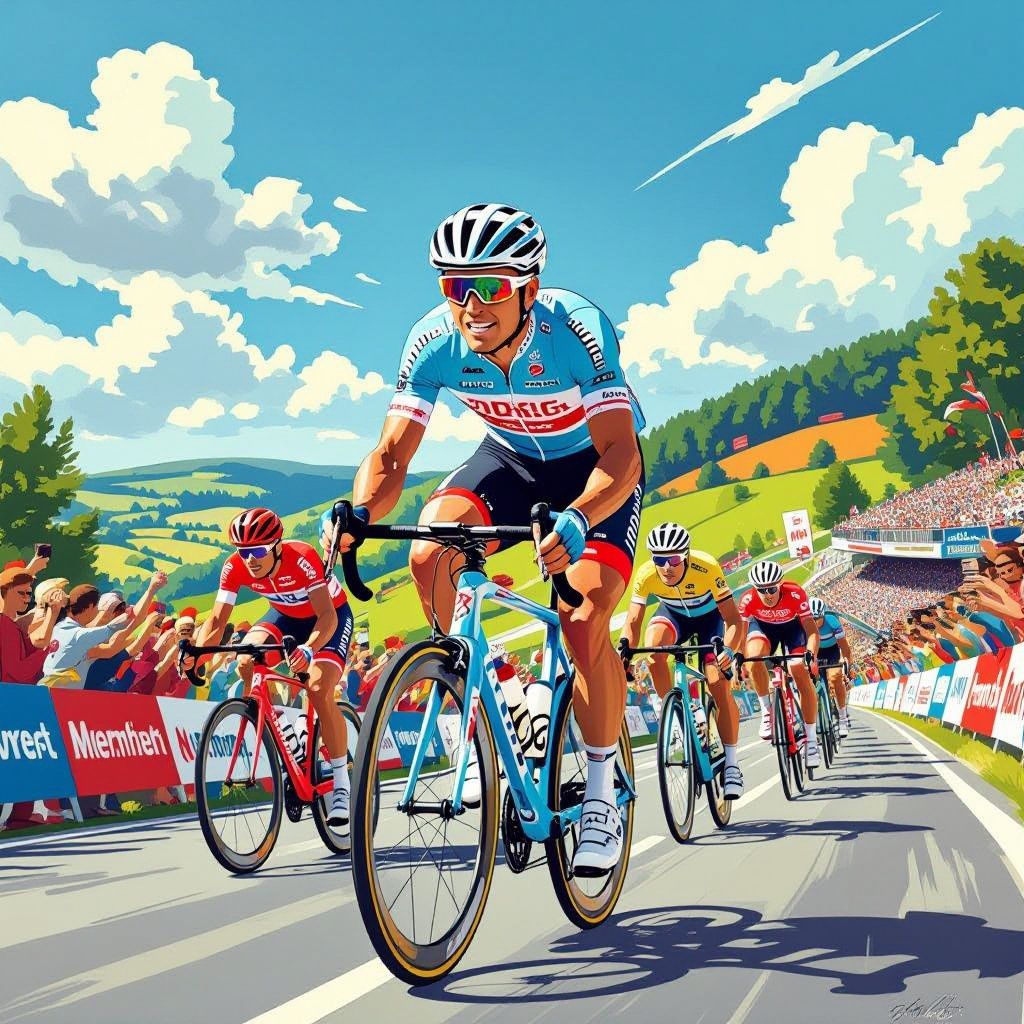 evenepoel neemt de gunst van de dag in zuid-limburg