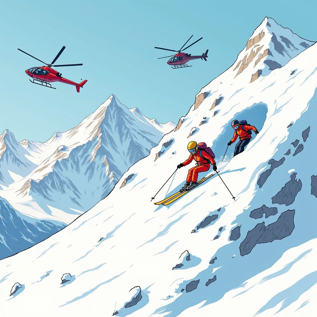 twee doden na lawine in valle d'aosta tijdens off-piste skiën