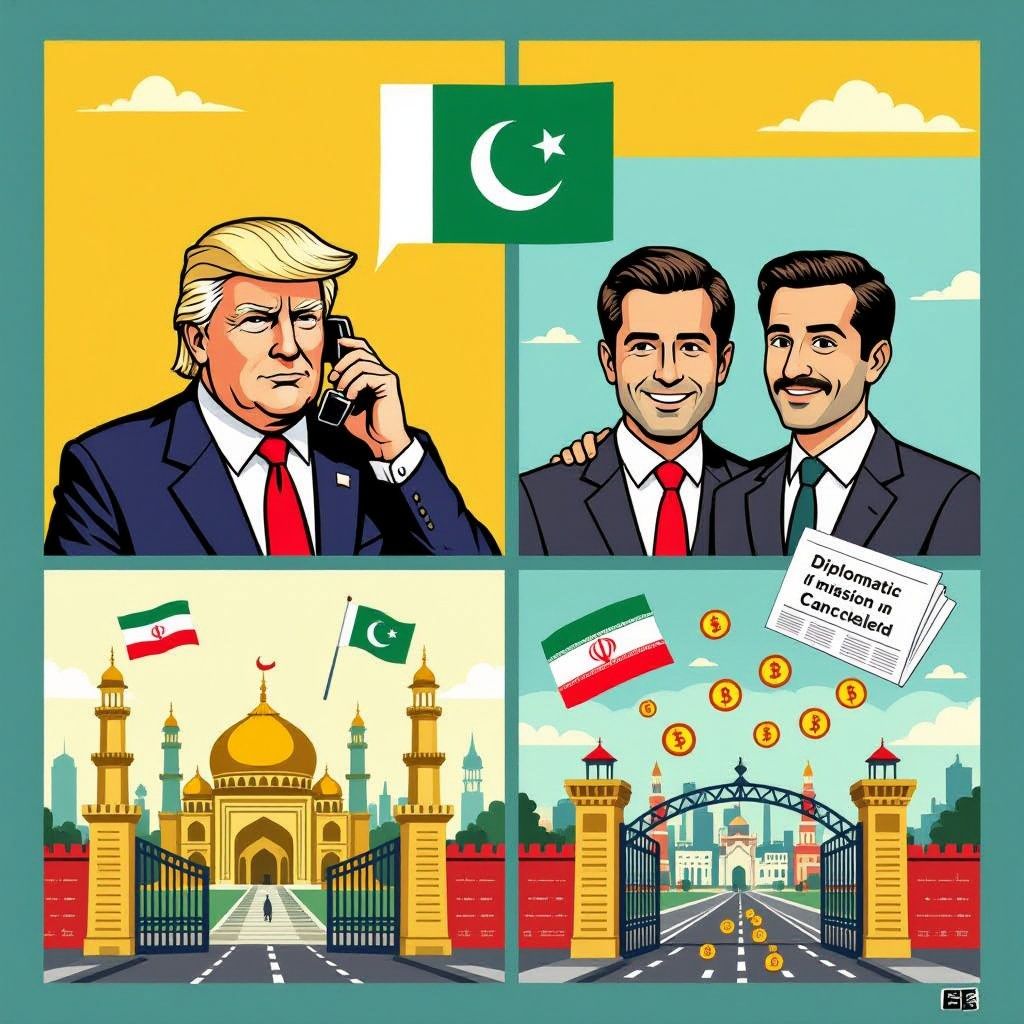 trump stopt diplomatieke missie: rumoer rond iran‑gesprekken en onduidelijke uitkomst