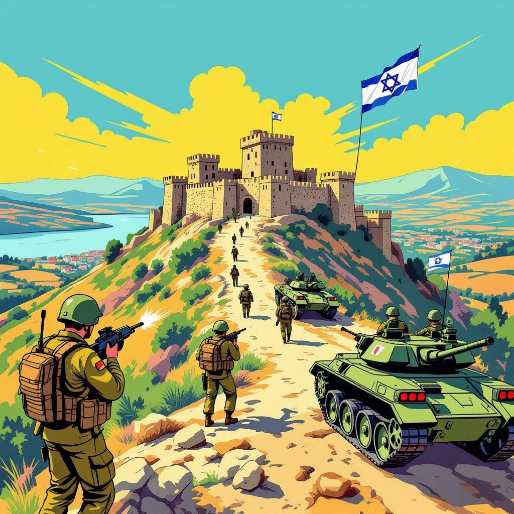 Israël veroverd strategisch kasteel in Libanon tijdens opschaling