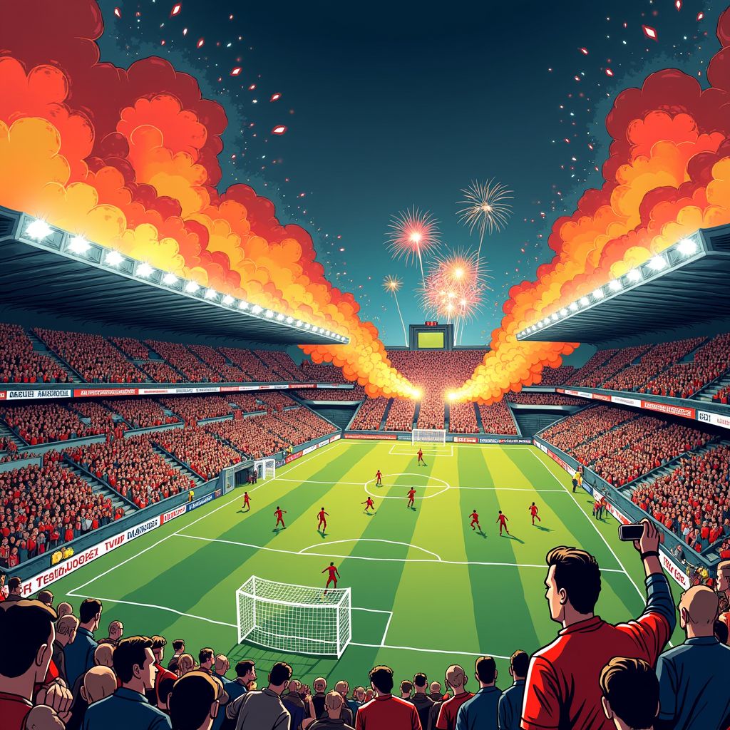 chaos in deventer: ijsselderby uitgesteld door maskers en vuurwerk