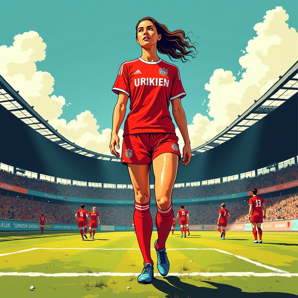 Marie-Louise Eta breekt glazen plafond bij Union Berlin