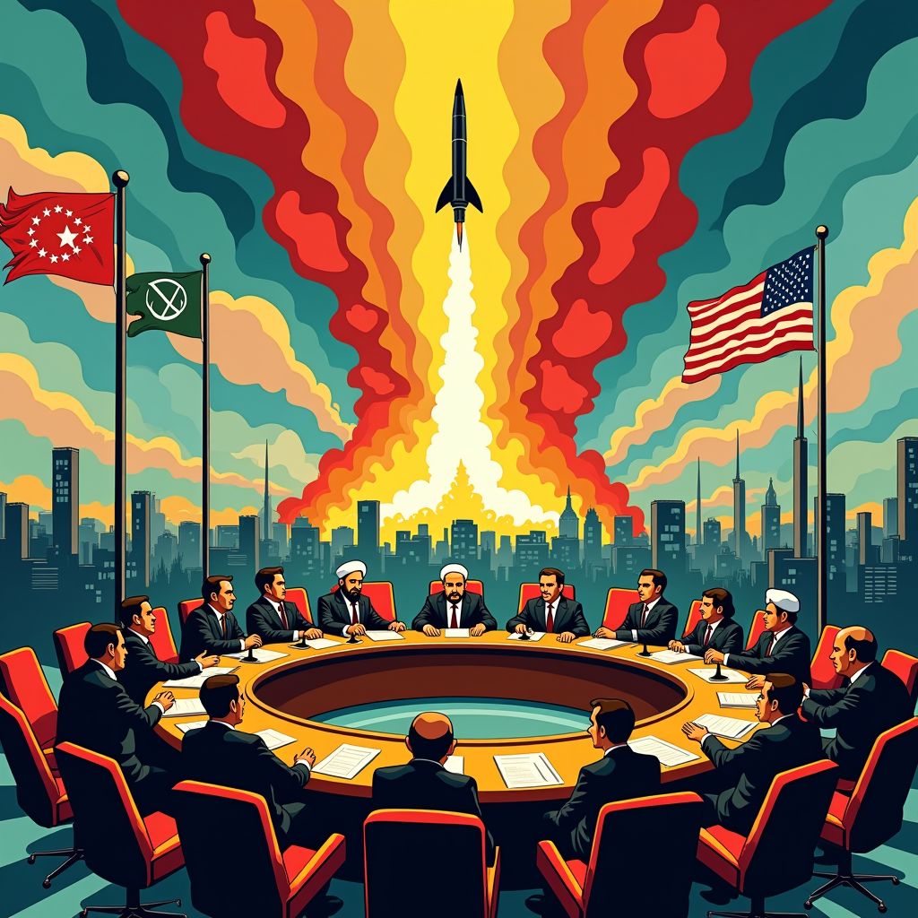 spanning op zijn hoogtepunt na dood iraanse leidsman