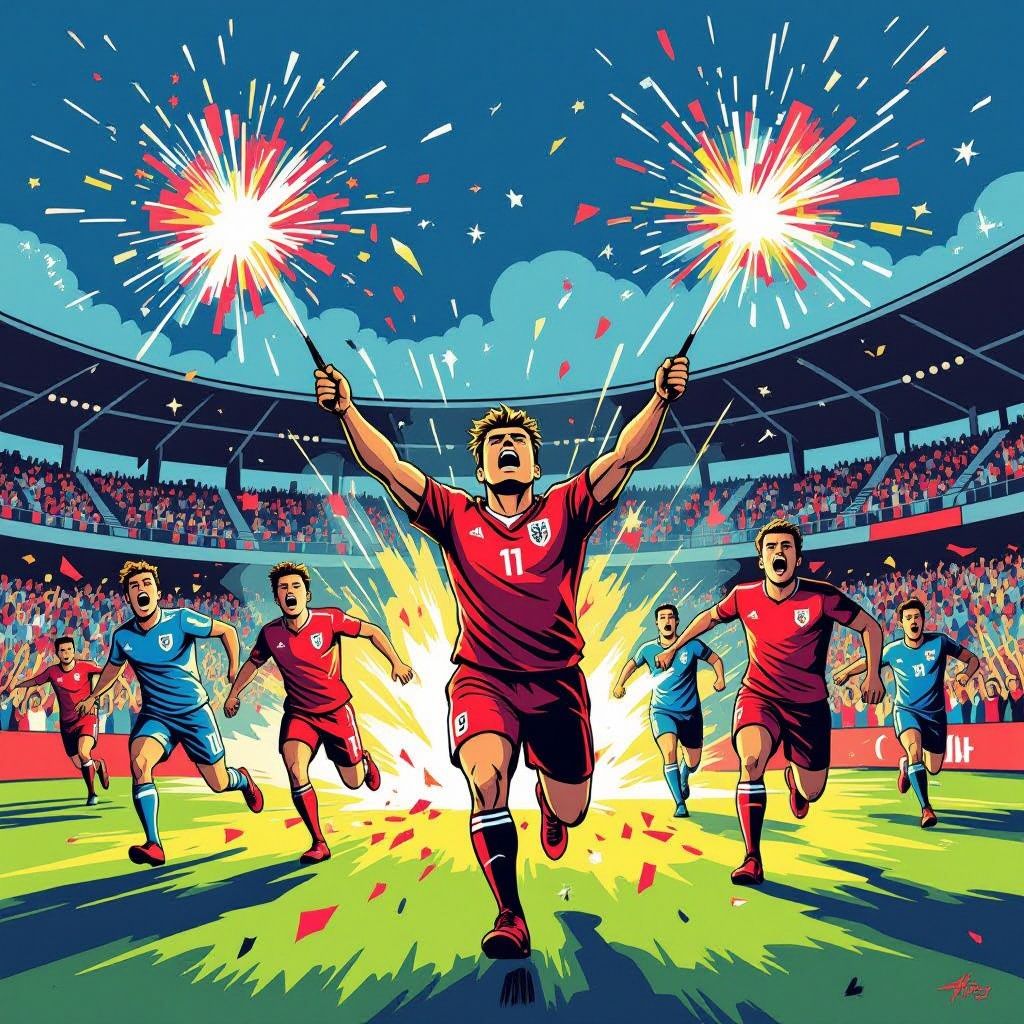 Heracles degradeert: fans storten stadion onder met vuurwerk