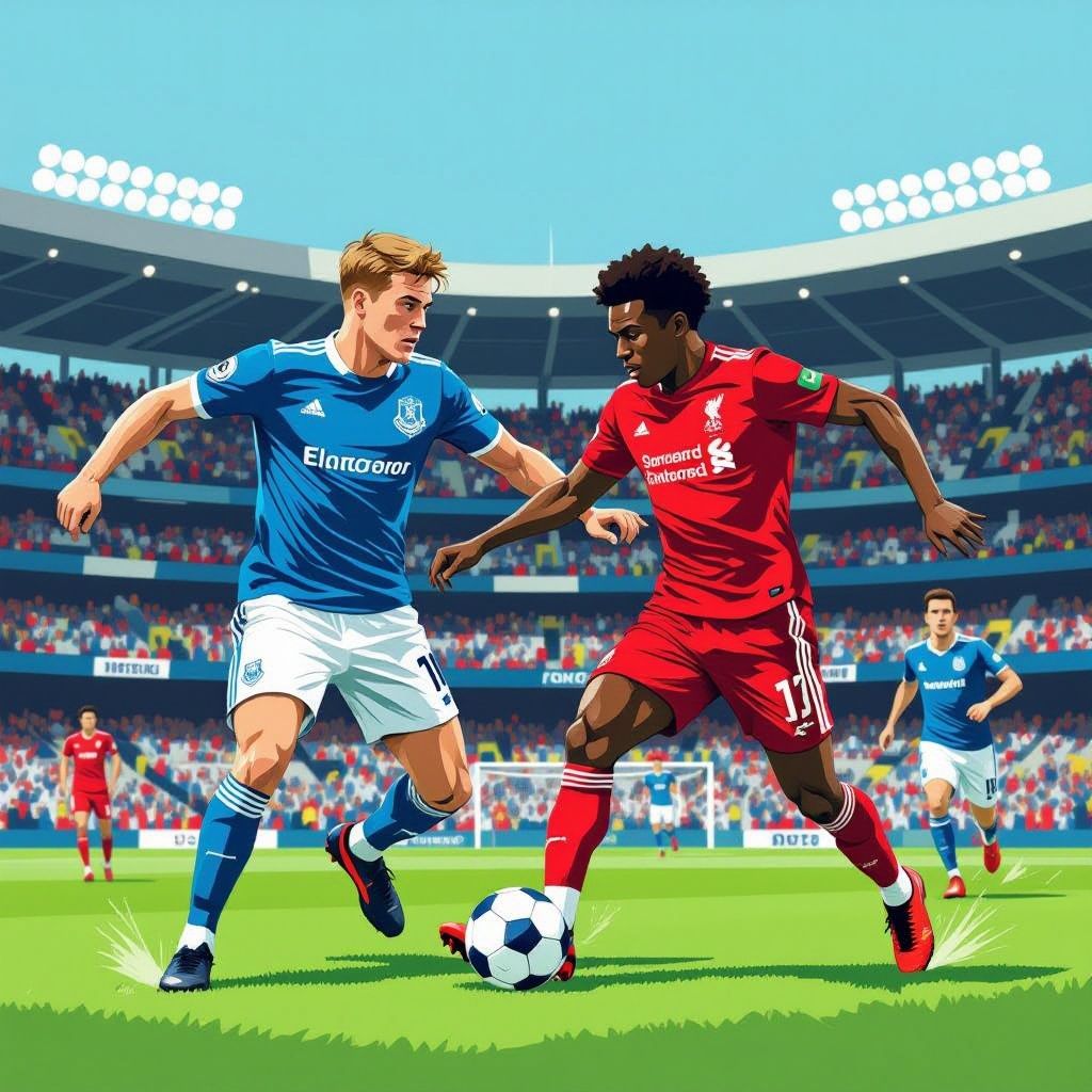 Everton neemt het op tegen Liverpool in historische derby op nieuw stadion