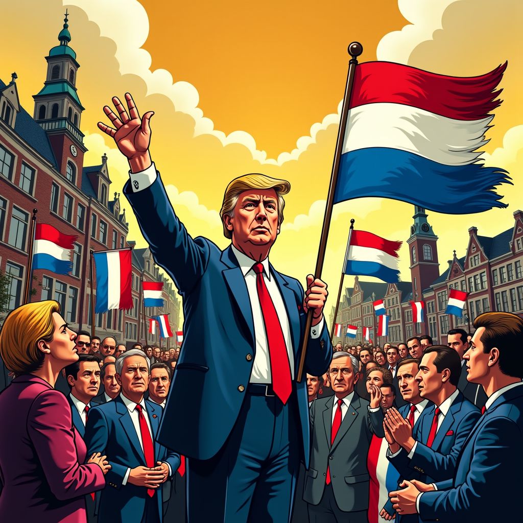 grote bezorgdheid over westerse beschaving speelt maga-ideologie in de kaart