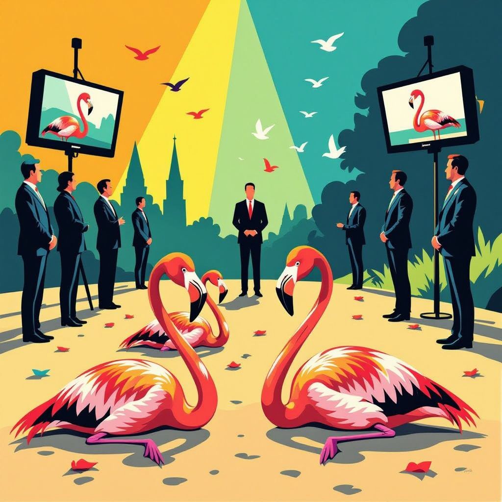 Dode flamingo's en diplomatieke spanningen op EU-top in Montenegro