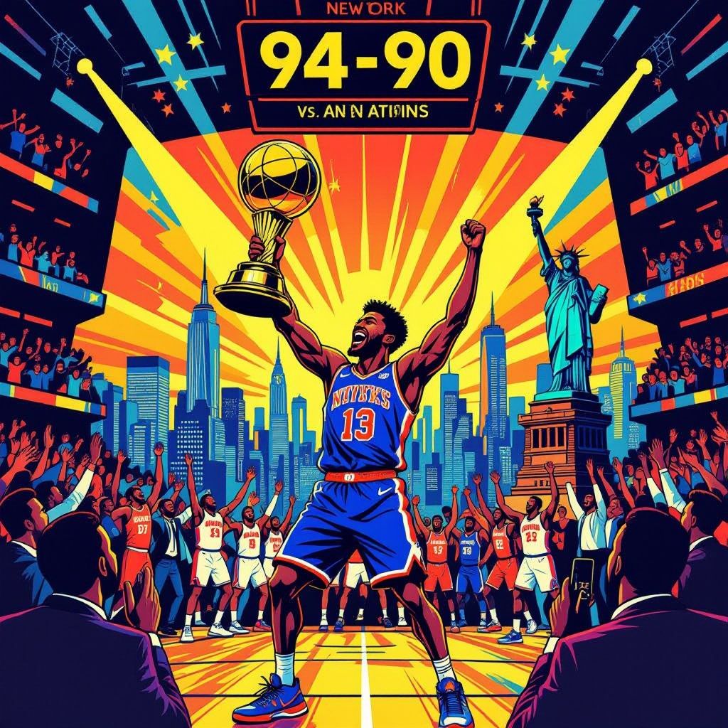 knicks beëindigen 53 jaar wachten met brutale titelrun