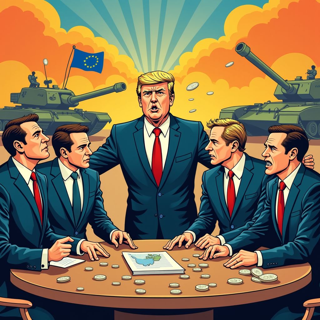Europa onder druk van Trumps geopolitieke spel
