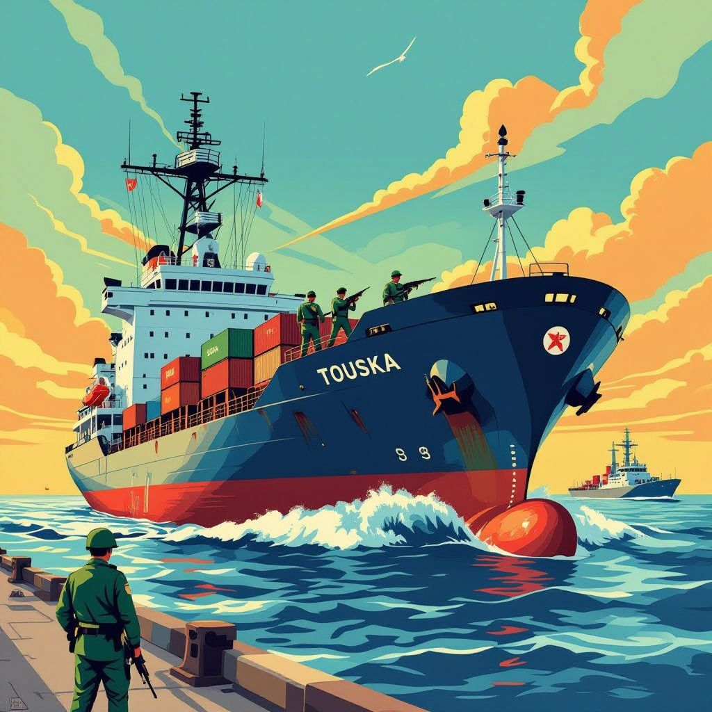 VS doen slag in Straat van Hormuz: Iraans schip geblokkeerd